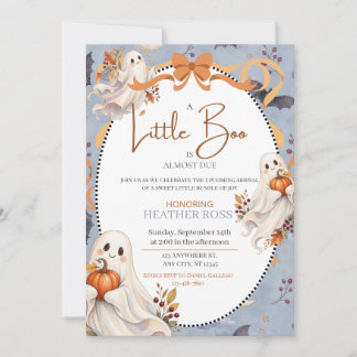 Invitation pour la Baby Shower de Little Boo
