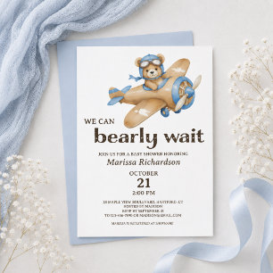 Invitation pour la Baby Shower du Petit Garçon à l