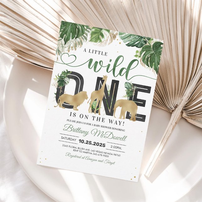 Invitation pour la Baby Shower du petit garçon "Wi (Créateur téléchargé)