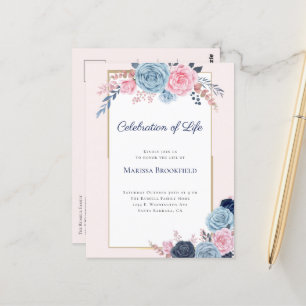 Invitation pour la Célébration de la Vie avec arra