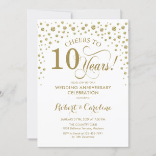 Invitation pour la célébration du 10e anniversaire