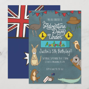 Invitation pour la fête d'anniversaire