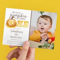 Invitation pour la fête d'anniversaire de 1 an de 