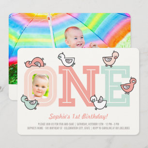 Invitation pour la fête d'anniversaire de la grand