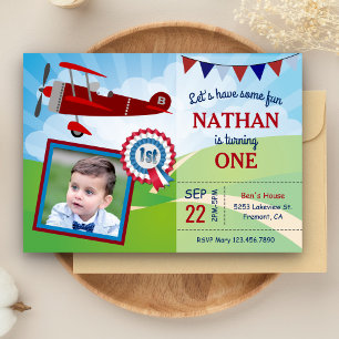Invitation pour la fête d'anniversaire des 1 an av