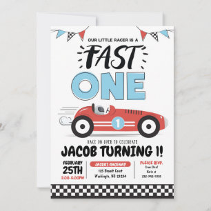 Invitation pour la fête d'anniversaire du garçon p