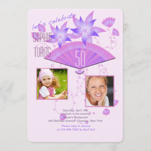 Invitation pour la fête d'anniversaire du Van Deux