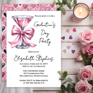 Invitation pour la fête de la Galantine de Pink Ma