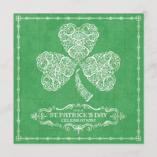 Invitation pour la fête de la Saint-Patrick