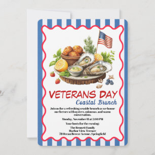 Invitation pour la fête des vétérans   Célébration