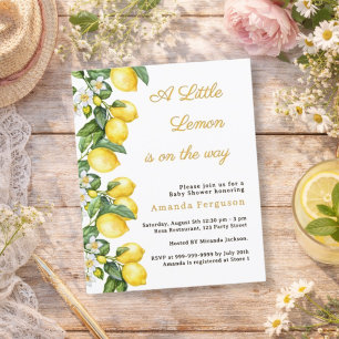 Invitation pour la garden-party de l'été de Baby S