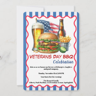 Invitation pour la Journée des vétérans BBQ en l