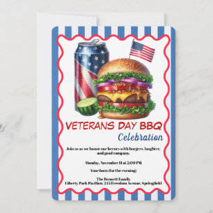 Invitation pour la Journée des vétérans BBQ en l