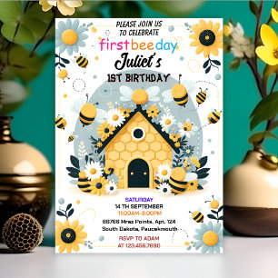 Invitation pour la marguerite printanière Jaune premier jour 