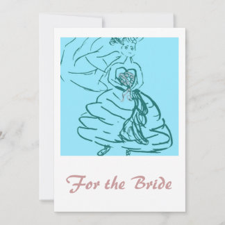 Invitation Pour la mariée : Shower de mariage