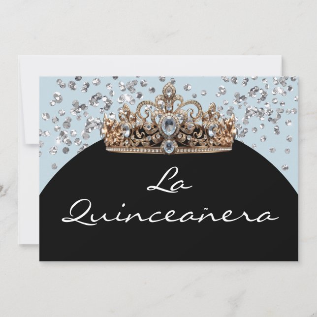 Invitation pour La Quinceanera (Devant)