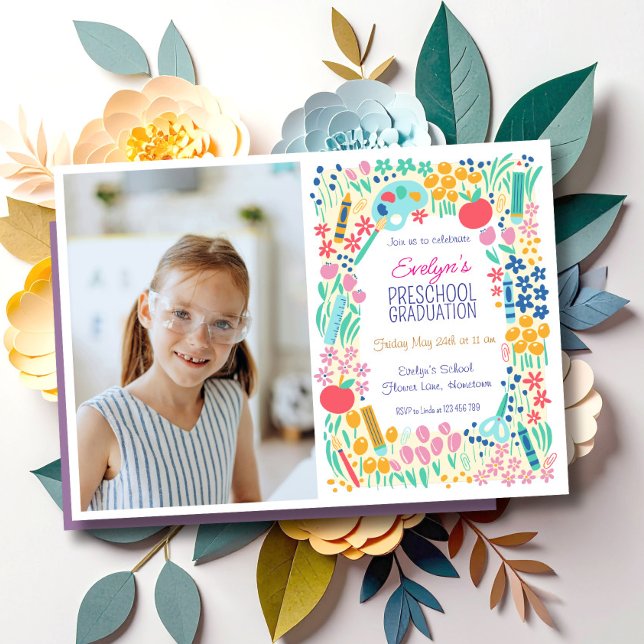 Invitation pour la remise des diplômes de l'école  (Créateur téléchargé)