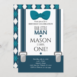 Invitation pour l'anniversaire de Little Man