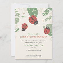 Invitation pour l'anniversaire des enfants à la pr