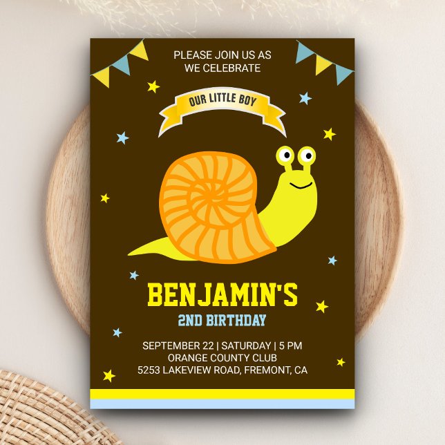 Invitation pour l'anniversaire des enfants avec un (Créateur téléchargé)