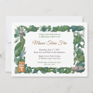 Invitation pour l'anniversaire des enfants Fête da