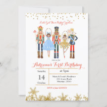 Invitation pour l'anniversaire d'hiver de Nutcrack