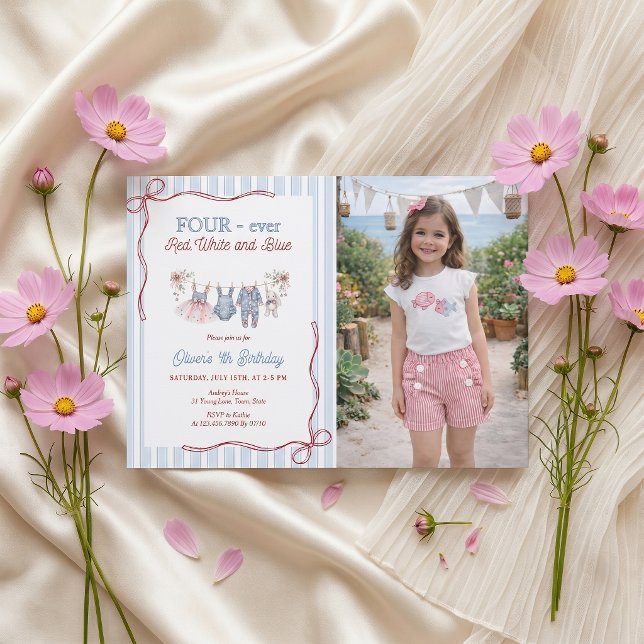 Invitation pour l'anniversaire d'une fille rouge b (Créateur téléchargé)