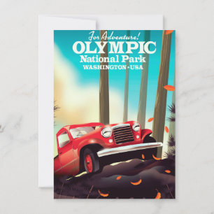 Invitation Pour l'aventure ! Parc national olympique Washingt