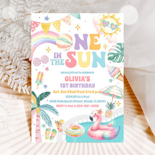 Invitation pour le 1er anniversaire à la Summer Po