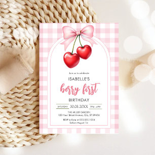 Invitation pour le 1er anniversaire de Berry