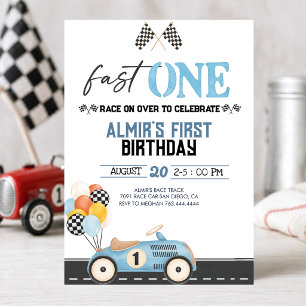 Invitation pour le 1er anniversaire de Fast One Bo