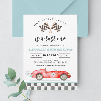 Invitation pour le 1er anniversaire de Fast One Vo