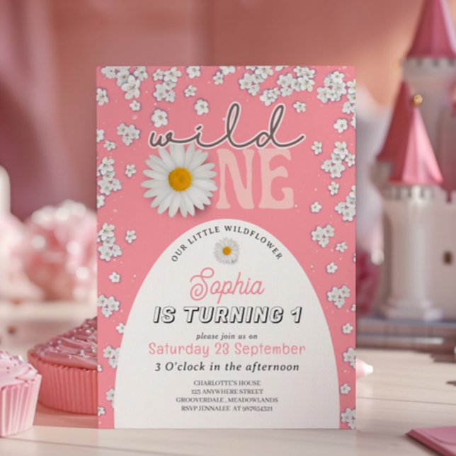 Invitation pour le 1er anniversaire de la Daisy Sa (Créateur téléchargé)