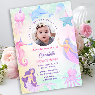 Invitation pour le 1er anniversaire de la fille si