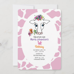 Invitation pour le 1er anniversaire de la vache ro