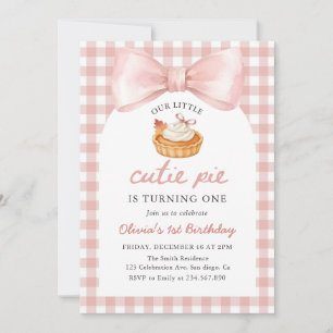 Invitation pour le 1er anniversaire de Little Cuti