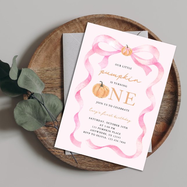 Invitation pour le 1er anniversaire de Little Pump (Créateur téléchargé)