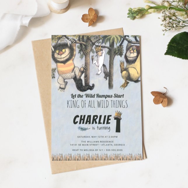 Invitation pour le 1er anniversaire de Max et les  (Créateur téléchargé)