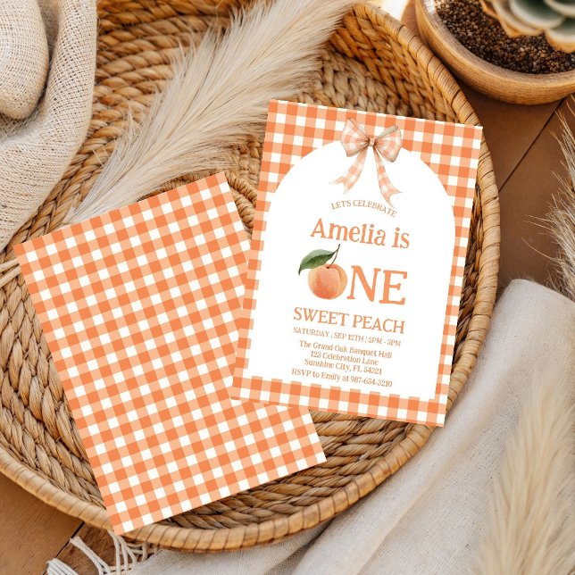 Invitation pour le 1er anniversaire de One Sweet G (Créateur téléchargé)