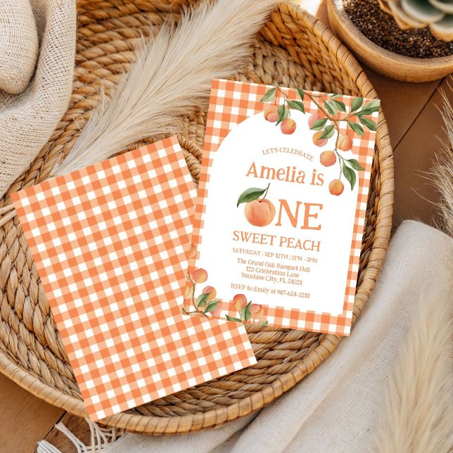 Invitation pour le 1er anniversaire de One Sweet G (Créateur téléchargé)