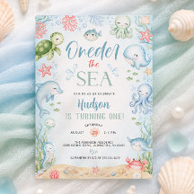 Invitation pour le 1er anniversaire de Oneder the
