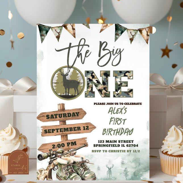 Invitation pour le 1er anniversaire de The Big One (Créateur téléchargé)