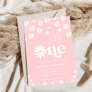 Invitation pour le 1er anniversaire de Wild One Pi