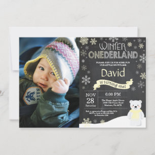 Invitation pour le 1er anniversaire de Winter Oned