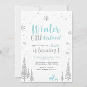 Invitation pour le 1er anniversaire de Winter Oned