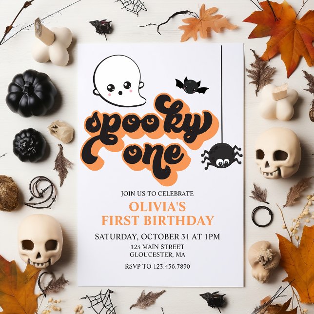 Invitation pour le 1er anniversaire d'Halloween Sp (Créateur téléchargé)