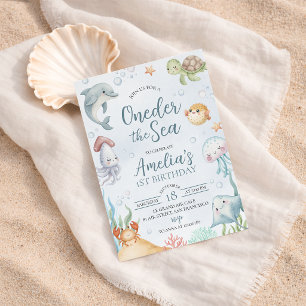 Invitation pour le 1er anniversaire Oneder sous la