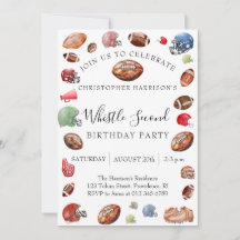 Invitation pour le 2e anniversaire de Football Whi