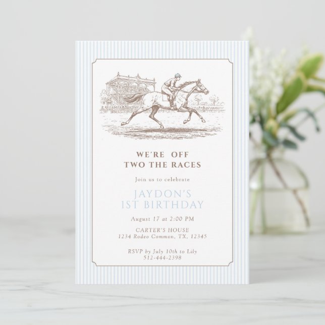 Invitation pour le 2e anniversaire de Two the Race (Debout devant)