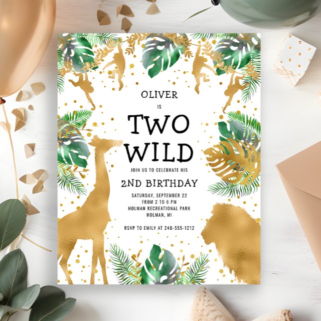 Invitation pour le 2ème anniversaire de Budget Two (Créateur téléchargé)